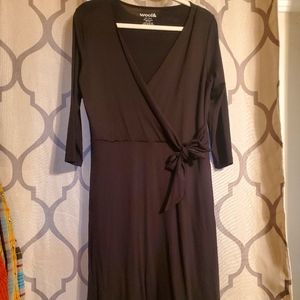 Nwot Wool& black Ellie wrap dress